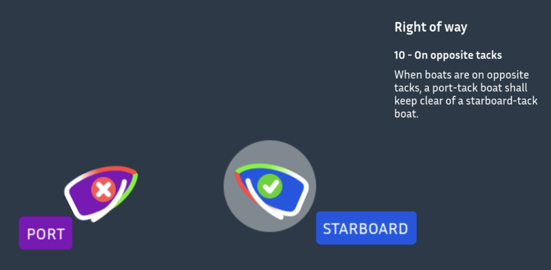 Racing Rules of Sailing Simulator